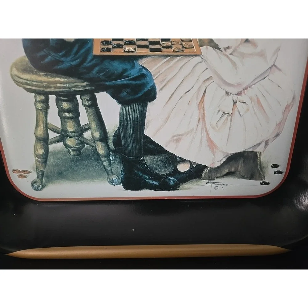 Vintage 1994 Coca Cola Tray Winning Smiles John Solomon‎
